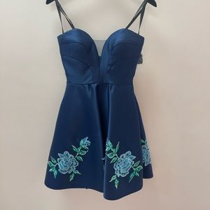 Size 4 Navy Formal Dress